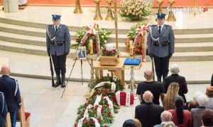 Ostatnie pożegnanie śp. podinspektora Krzysztofa Skowrona