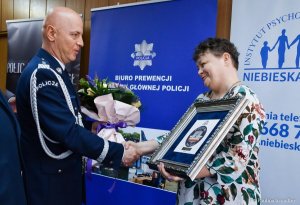 Spotkanie Sekretarza Stanu MSWiA Jarosława Zielińskiego z laureatami konkursu &quot;Policjant, który mi pomógł&quot;