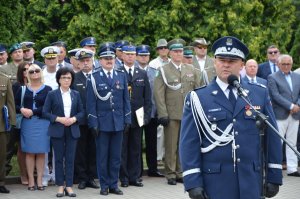 Przemówienie zastępcy Komendanta Głównego Policji nadinsp. Kamila Brachy.