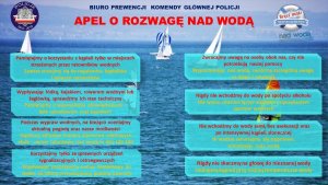 Apel o rozwagę nad wodą