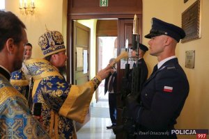 Jubileuszową tablicę poświęcił arcybiskup Jerzy