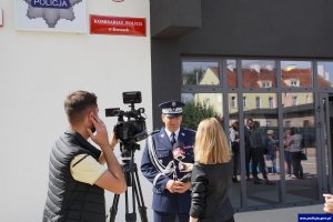 Komendant Główny Policji w rozmowie z mediami