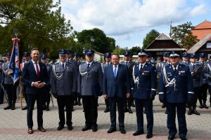 Uroczystość otwarcia Posterunku Policji w Tykocinie.