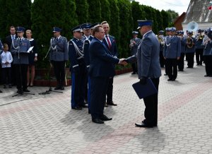 Uroczystość otwarcia Posterunku Policji w Tykocinie.