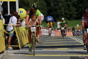 Tour de Pologne Amatorów- zmagania zawodników i wręczenie pucharów