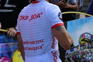 Tour de Pologne Amatorów- zmagania zawodników i wręczenie pucharów