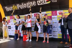 Tour de Pologne Amatorów- zmagania zawodników i wręczenie pucharów