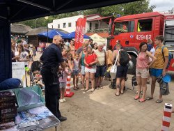 policyjny piknik profilaktyczny