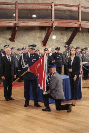 Nadanie sztandaru Komendzie Powiatowej Policji w Wieliczce