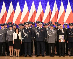 Nadanie sztandaru Komendzie Powiatowej Policji w Wieliczce