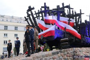 Obchody 80. rocznica agresji sowieckiej na Polskę zorganizowano przy Pomniku Poległym i Pomordowanym na Wschodzie na Skwerze Matki Polki Sybiraczki