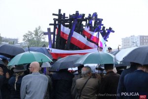 Obchody 80. rocznica agresji sowieckiej na Polskę zorganizowano przy Pomniku Poległym i Pomordowanym na Wschodzie na Skwerze Matki Polki Sybiraczki