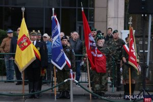 Obchody 80. rocznica agresji sowieckiej na Polskę zorganizowane przy Pomniku Poległym i Pomordowanym na Wschodzie na Skwerze Matki Polki Sybiraczki.