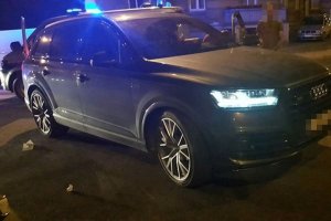 Na zdjęciu widnieje skradziony samochód marki audi.