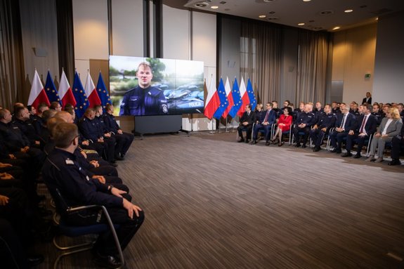 uroczystość Bohater w mundurze