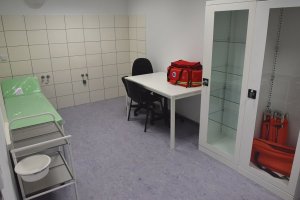 pomieszczenia komendy - pomieszczenie sanitarne