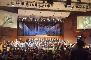 koncert, który się odbył podczas uroczystości