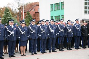 uroczysta promocja oficerska - Komendant Główny Policji wraz z Zastępcą, Komendantem Rektorem WSPol i Komendantami Wojewódzkimi Policji