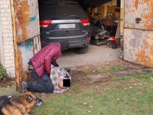 zlikwidowana dziupla samochodowa - zatrzymany jeden ze sprawców