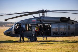 śmigłowiec Black Hawk podczas ćwiczeń