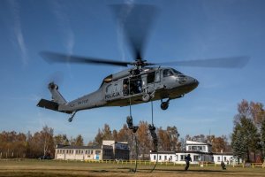 śmigłowiec Black Hawk podczas ćwiczeń