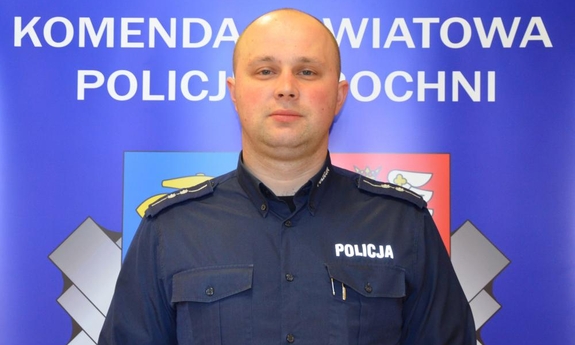 Dzielnicowy Komendy Powiatowej Policji w Bochni