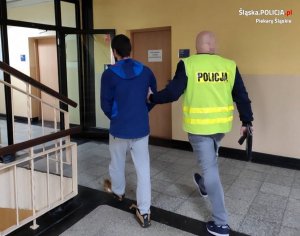 Zatrzymany w eskorcie policji