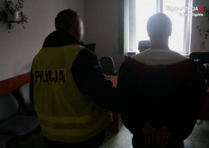 Zatrzymany w eskorcie policji
