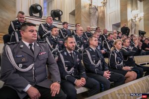 Gala podsumowująca obchody 100. Rocznicy Powołania Policji Państwowej - uczestnicy gali