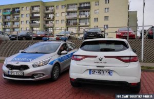 Pojazd odzyskany dzięki Krajowej Mapie Zagrożeń Bezpieczeństwa
