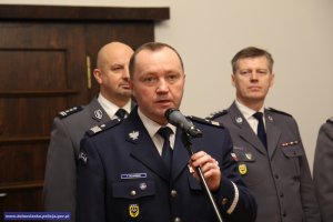 przemówienie Komendanta Wojewódzkiego Policji we Wrocławiu - nadinsp. Tomasza Trawińskiego
