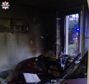 Zdjęcia po pożarze