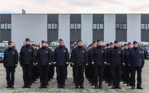 Uroczyste ślubowanie nowo przyjętych policjantów