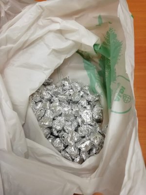 kuleczki w folii aluminiowej