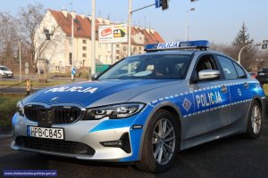 Radiowóz policyjny grupy SPEED