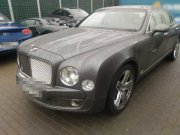 odzyskany przez policjantów skradziony bentley warty 2 mln zł