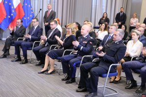 Europejski_Dzień Numeru_Alarmowego_112_-_na_spotkaniu_w_MSWiA_obecny_był Komendant_Główny_Policji_gen. insp. Jarosław_Szymczyk