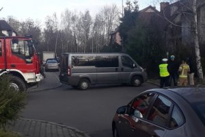 Zabezpieczanie miejsca w którym znajdowało się laboratorium