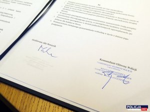 Egzemplarz podpisanego porozumienia