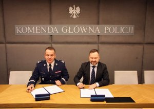 Podpisanie Porozumienia o współpracy KGP z BN
