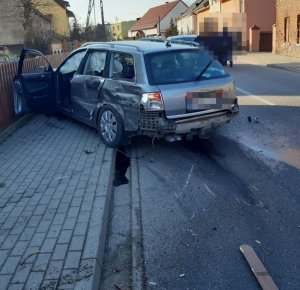 Audi prowadzone przez zatrzymanego