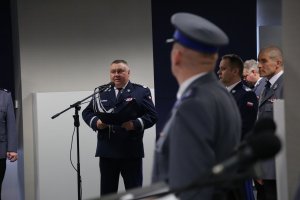 Pożegnanie nadinsp. dra Krzysztofa Pobuty z garnizonem małopolskim Policji. Inspektor Roman Kuster nowym Komendantem Wojewódzkim Policji w Krakowie