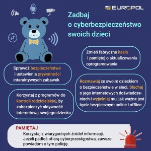 ulotki mówiące o zagrożeniach w sieci