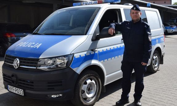 Policjant który interweniował w czasie wolnym od służby