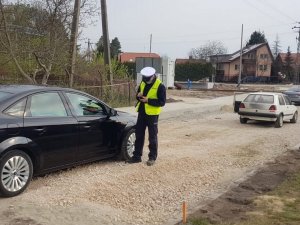 Policyjne czynności po zakończonym pościgu