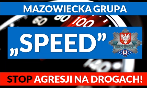 napis mazowiecka grupa speed stop agresji na drogach