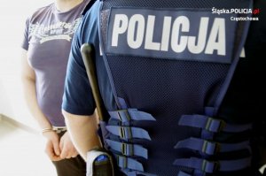 Policjant obok zatrzymany