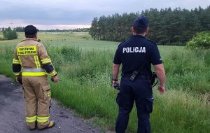 Policjant i strażak