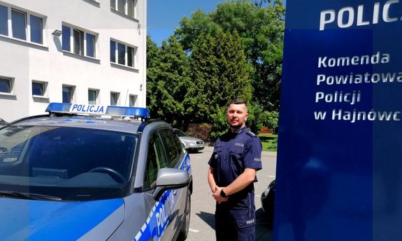 Policjant który uratował desperata