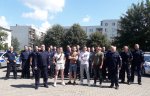 zdjęcie grupowe policjantów z Woli i Bemowa